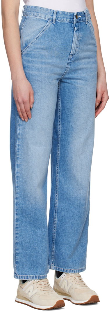 Džínsy Carhartt WIP Carhartt Work In Progress Simple Jeans Modrá | I031924, 1