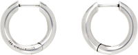 Ann Demeulemeester Alina Silver-Tone Hoop Earrings