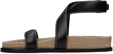 Oblečenie TOTEME TOTEME Leather Chunky Sandals Čierna | 242-WAS2047-LE0051, 2