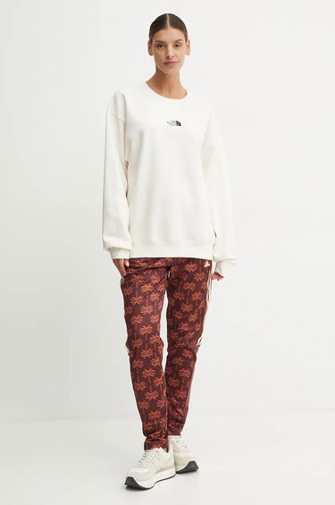 Mikina The North Face Sweatshirt W Essential Oversize Crew White Dune XS Biela | NF0A89EPQLI1, 4
