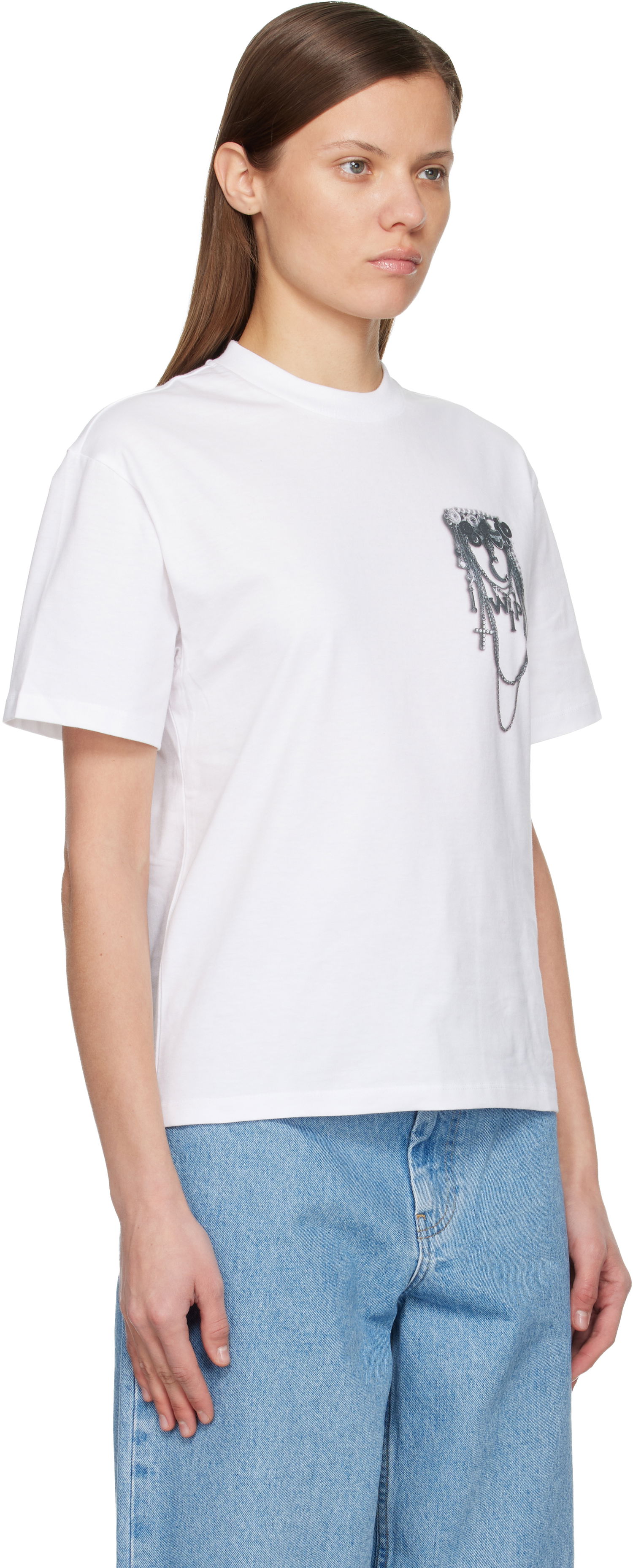 Tričko Carhartt WIP Work In Progress Inverted Charm T-shirt Biela | I036030 02XX, 1