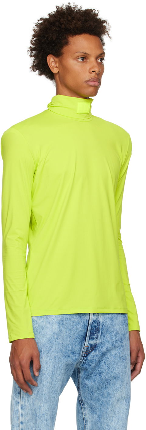 Sveter VETEMENTS VTMNTS Turtleneck Long Sleeve Top Žltá | VL14TO300Y, 1