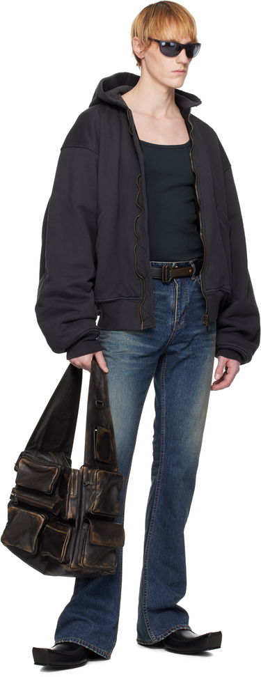 Bomber bunda Balenciaga Balenciaga Hooded Bomber Jacket Čierna | 803303TRVX3, 3
