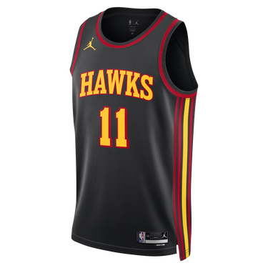 Dres Nike Jordan Dri-FIT NBA Swingman Atlanta Hawks Statement Edition Čierna | DO9517-010, 0