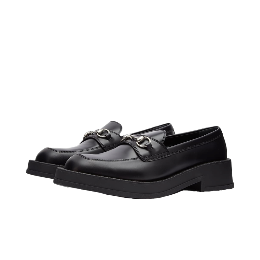 Tenisky a topánky Gucci Men's Genk Chunky Loafer Black Čierna | 719754-0GQ00-1000