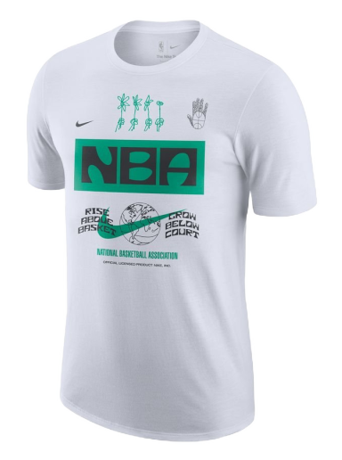 Tričko Nike Team 31 Courtside Max 90 Tee Biela | DR6357-100