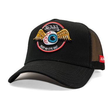 Šiltovka Von Dutch Von Dutch Trucker Eye Out Cap Čierna | VD/0/CAS1/RAG/BLK, 0