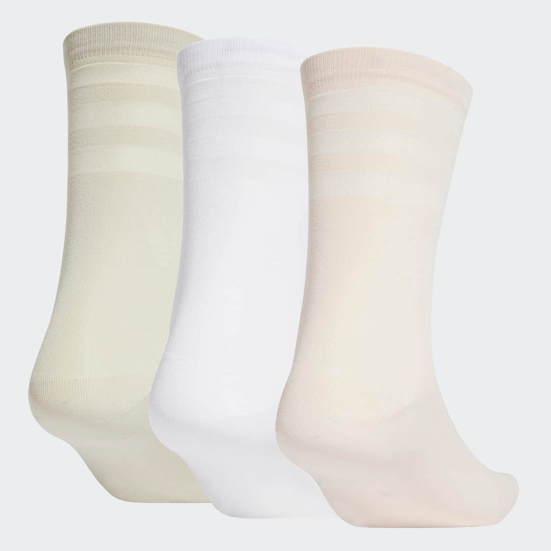 Ponožky adidas Performance Mid-Cut Crew Socks (3 Pairs) Biela | JJ4305, 0