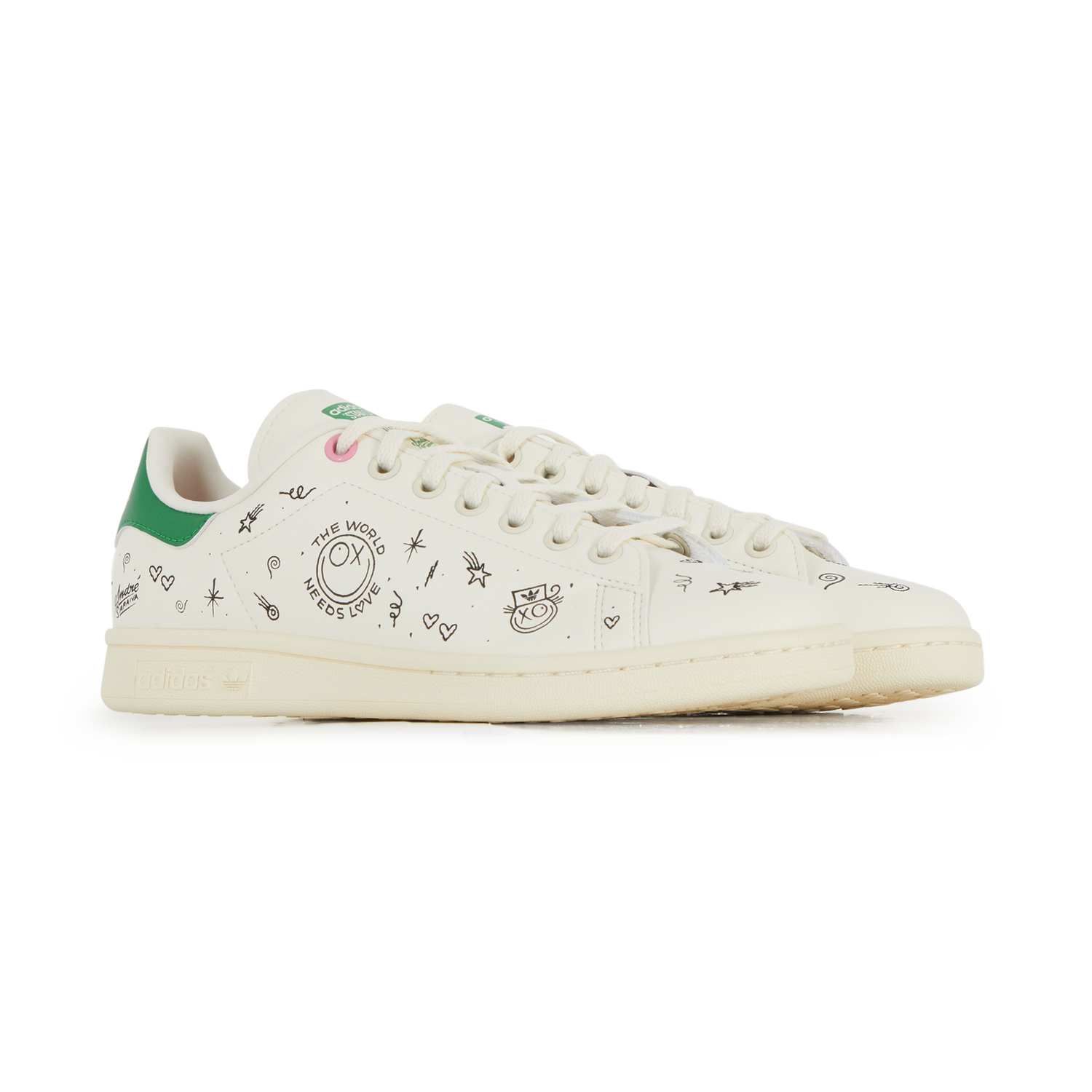 Tenisky a topánky adidas Originals Stan Smith Andre Saraiva Biela | GY1786, 1
