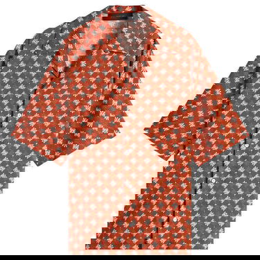 Košeľa AMIRI Amiri MA Quad Camp Collar Shirt, Size M Oranžová | AMSTCA1104-809, 1