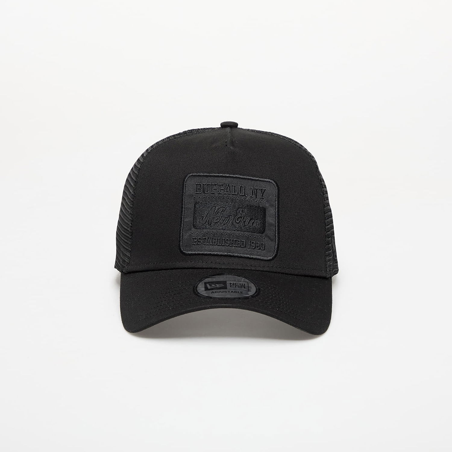 Klobúk New Era Tonal Patch 9FORTY A-Frame Trucker Cap Čierna | 60667669, 0