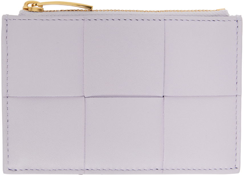 Peňaženka Bottega Veneta Cassette Leather Card Holder Šedá | 765460 VCQC4, 0