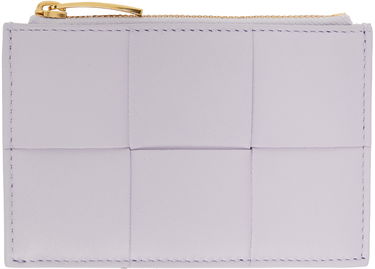 Peňaženka Bottega Veneta Cassette Leather Card Holder Šedá | 765460 VCQC4, 0