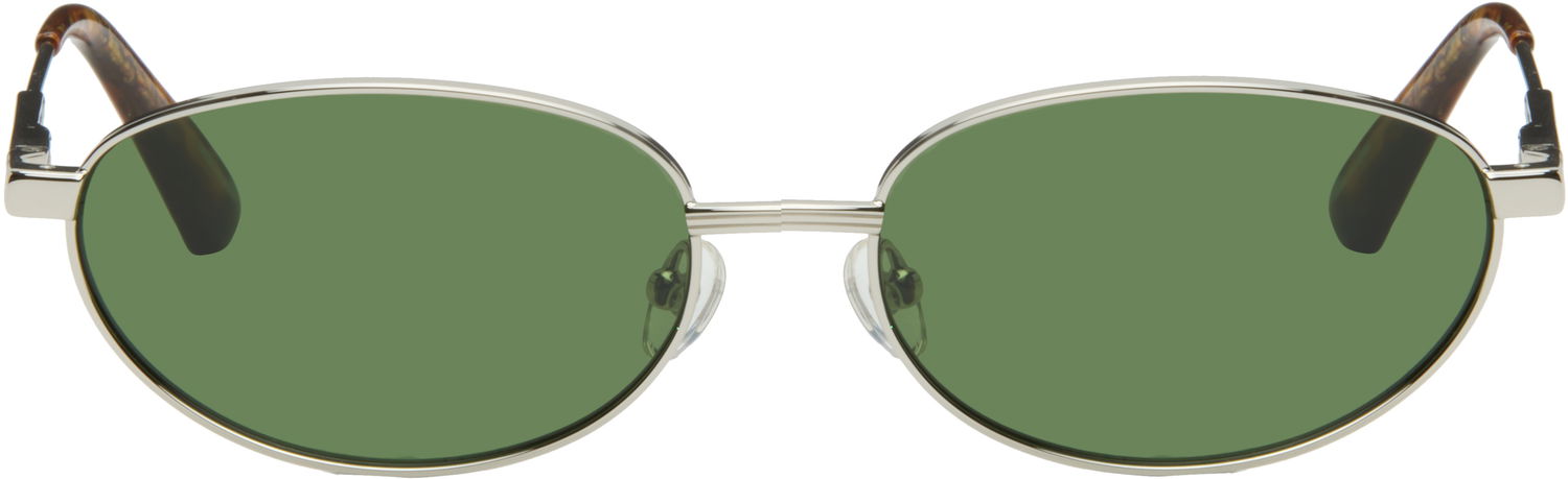 Slnečné okuliare Jacquemus Jacquemus 'The Alba' Sunglasses Metalická | JAC120C2SUN, 0