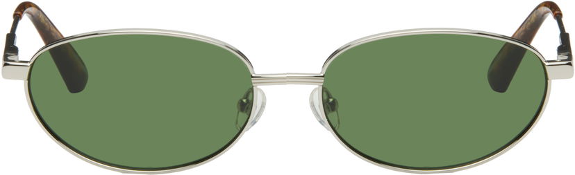 Slnečné okuliare Jacquemus Jacquemus 'The Alba' Sunglasses Metalická | JAC120C2SUN