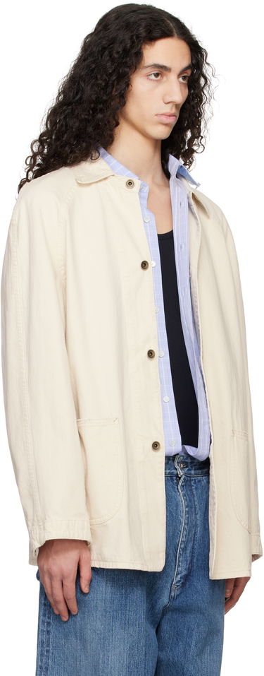 Bunda Maison Margiela Maison Margiela Sports Denim Jacket Béžová | S50AM0635 M30023, 1