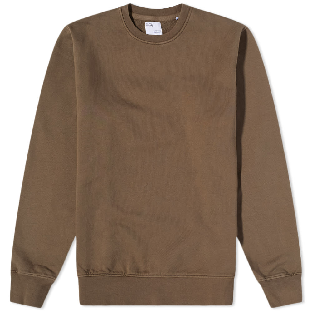 Mikina Colorful Standard Classic Organic Crew Sweat CdrBrwn Hnedá | CS1005-CDB, 0