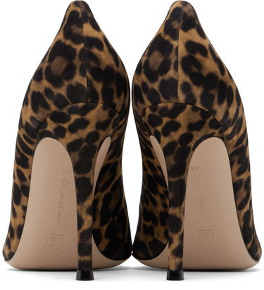 Tenisky a topánky Gianvito Rossi Suede Leopard Print Pumps Hnedá | G28470-15RIC-CMD, 1