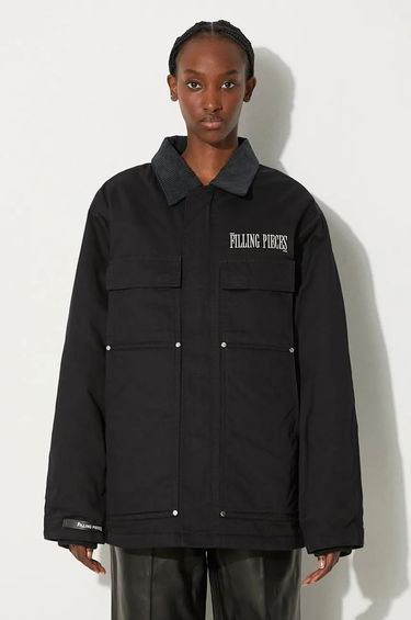 Bunda Filling Pieces Corduroy Jacket Čierna | 97126951861, 0