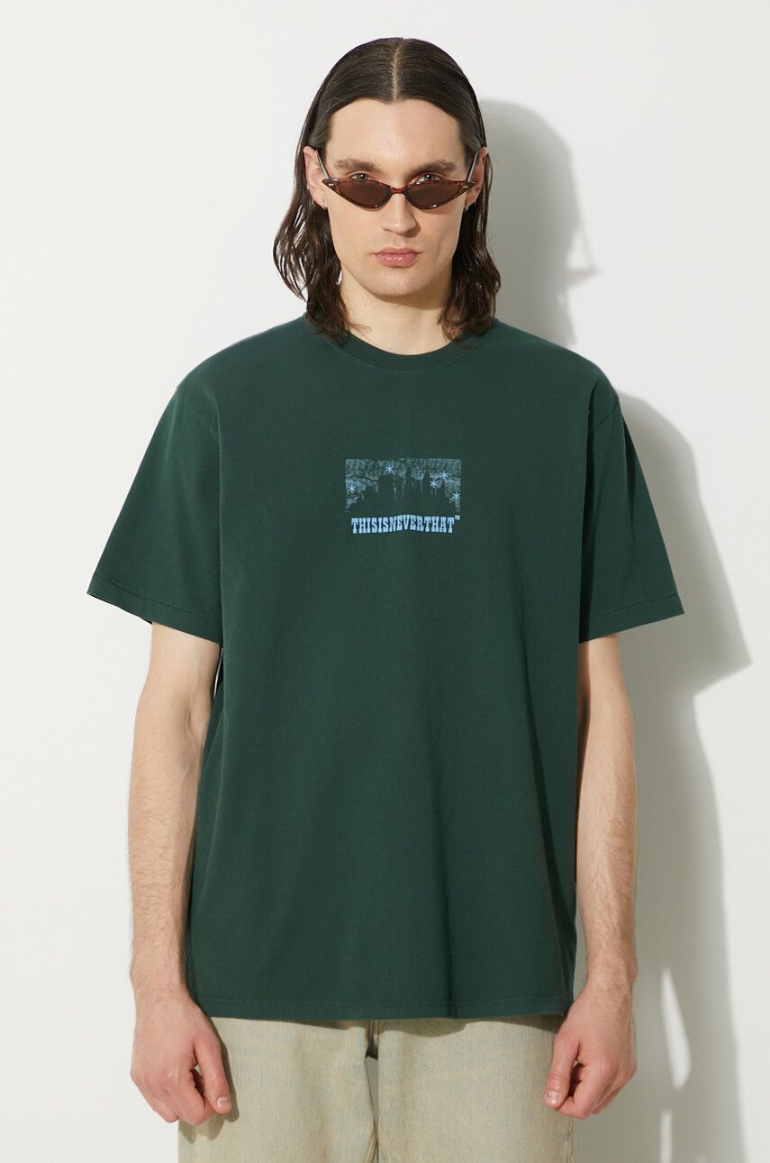Tričko thisisneverthat thisisneverthat Nightmare Graphic T-Shirt Zelené | TN241TTSST16, 0