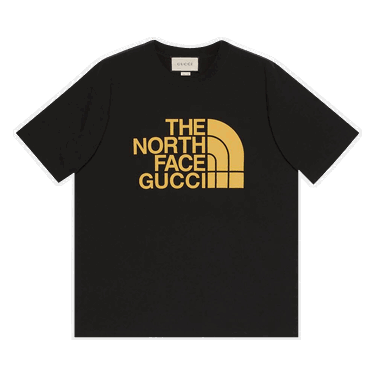 Tričko Gucci The North Face x Oversize T-Shirt Čierna | 616036 XJDCL 1131, 0