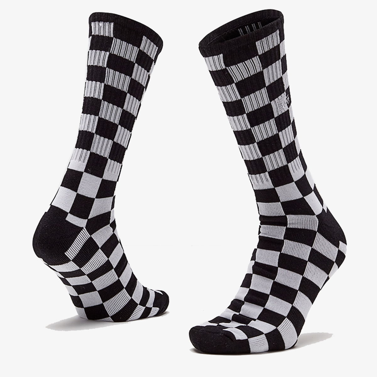 Checkerboard Crew Socks