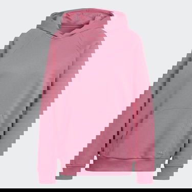Mikina adidas Originals ALL SZN Fleece Boyfriend Hoodie Ružová | HN4211, 4