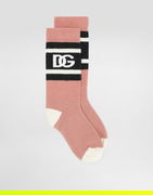 Dolce & Gabbana Logo Cotton Crew Socks