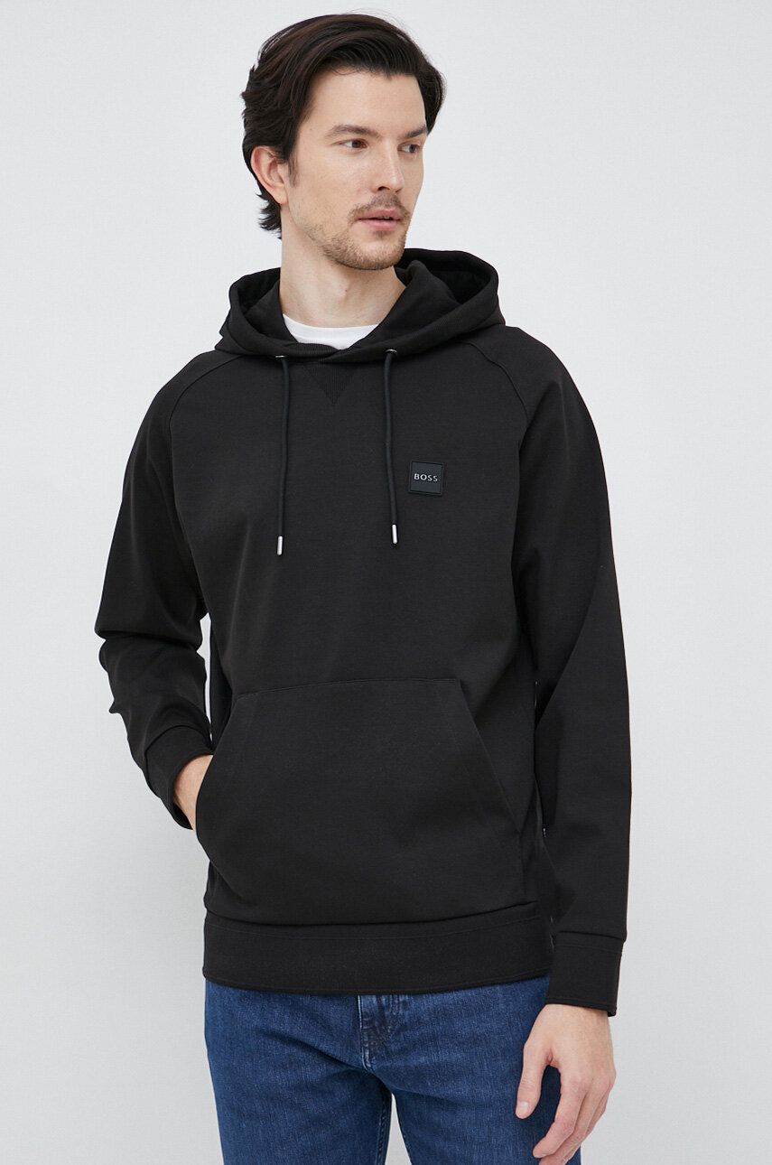 Logo-Patch Pullover Hoodie