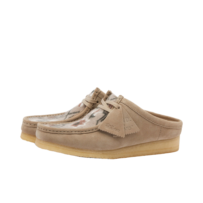 Tenisky a topánky Clarks END. x Clarks Originals x Beams Plus 'Ski Club' Wallabee Mule Béžová | 26176816