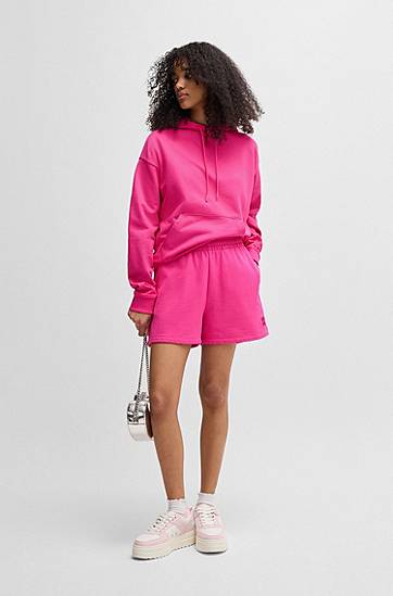 Šortky BOSS Terry Shorts with Embroidered Logo Ružová | 50536943, 1