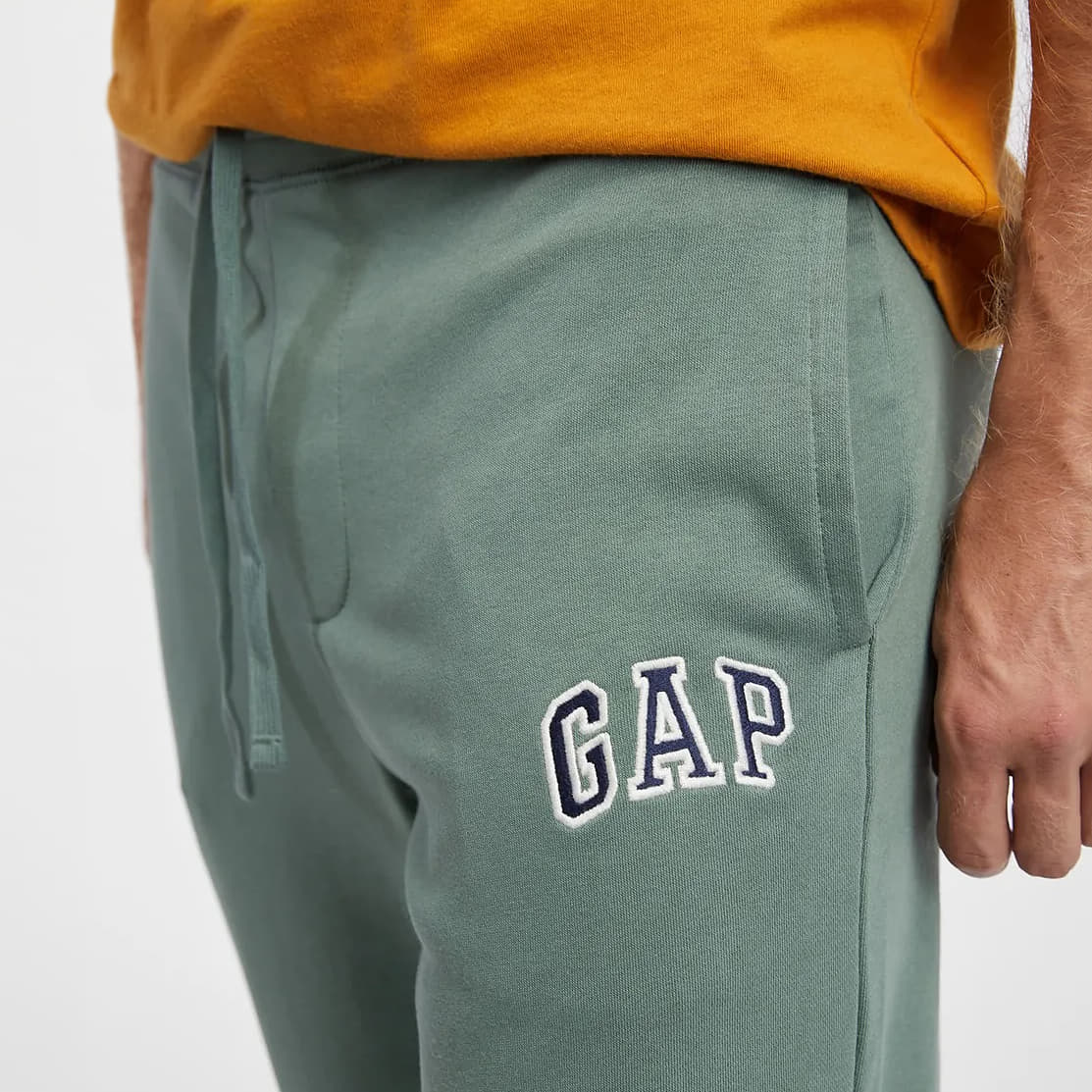 Tepláky GAP Logo Sweatpants Zelené | 795695-00, 1