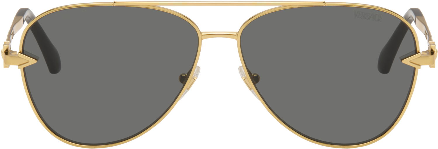 Slnečné okuliare Versace Avanti Pilot Sunglasses Metalická | 0VE2283 8056262422113, 0