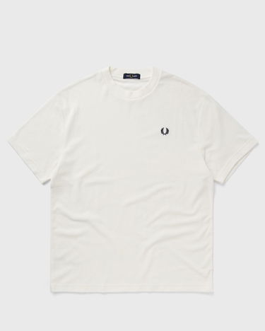 Tričko Fred Perry Relaxed Towelling T-Shirt Biela | M8570-129, 3