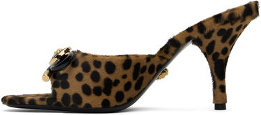 Doplnky Versace Versace Leopard Opera Bow Heeled Sandals Hnedá | 1018239_1A13307_6N30V, 2