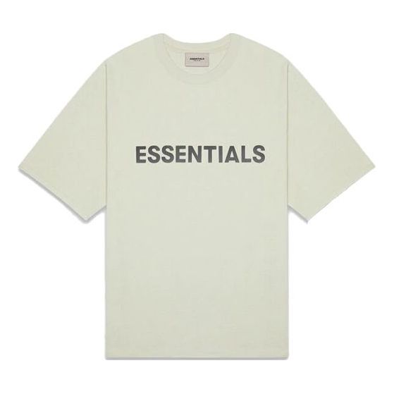 Tričko Fear of God Essentials Logo T-Shirt Zelené | FOG-FW20-301