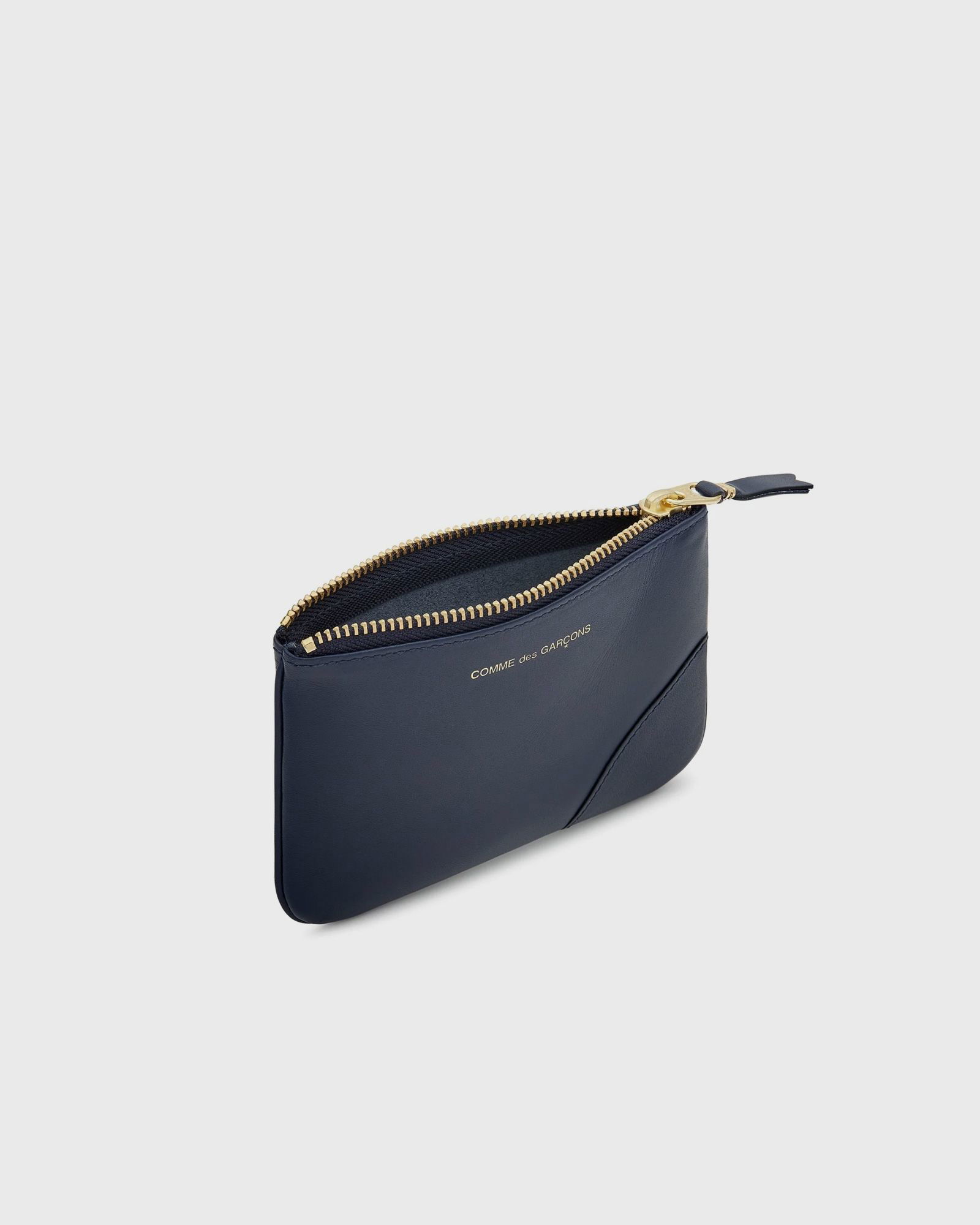 Classic Leather Wallet Navy