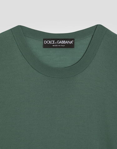 Sveter Dolce & Gabbana Dolce & Gabbana Cashmere Pullover Zelené | GXX02TJBW1WV8617, 2