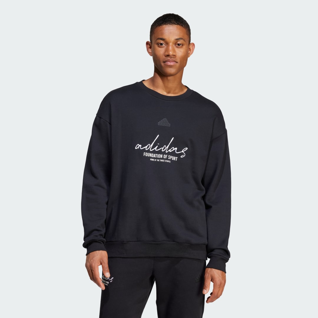 Sveter adidas Performance Foundation of Sport Sweatshirt Čierna | IW3542, 0