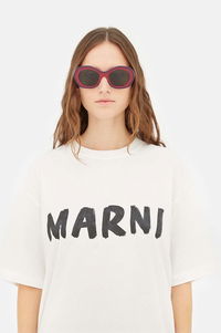 Marni Ulawun Vulcano Bordeaux Sunglasses
