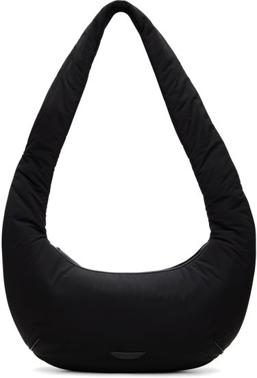 Taška cez rameno Bottega Veneta Bottega Veneta Borsa Light Paper Shoulder Bag Čierna | 776219VCQGD, 0