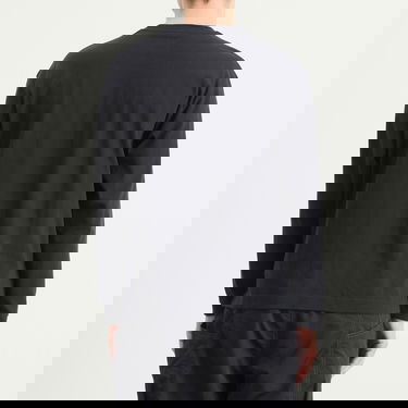Tričko and wander Heavy Cotton Longsleeve Pocket Tee Čierna | 5745284082-010, 3