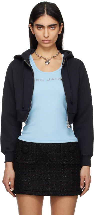 Mikina Marc Jacobs Marc Jacobs Charm Cropped Hoodie Čierna | 2S5RTP086C06, 0
