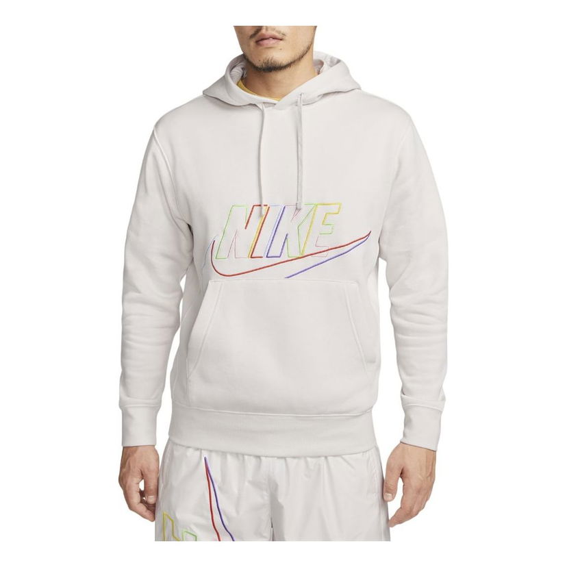 Mikina Nike Men's Hoodie With Logo Béžová | DX0542-030