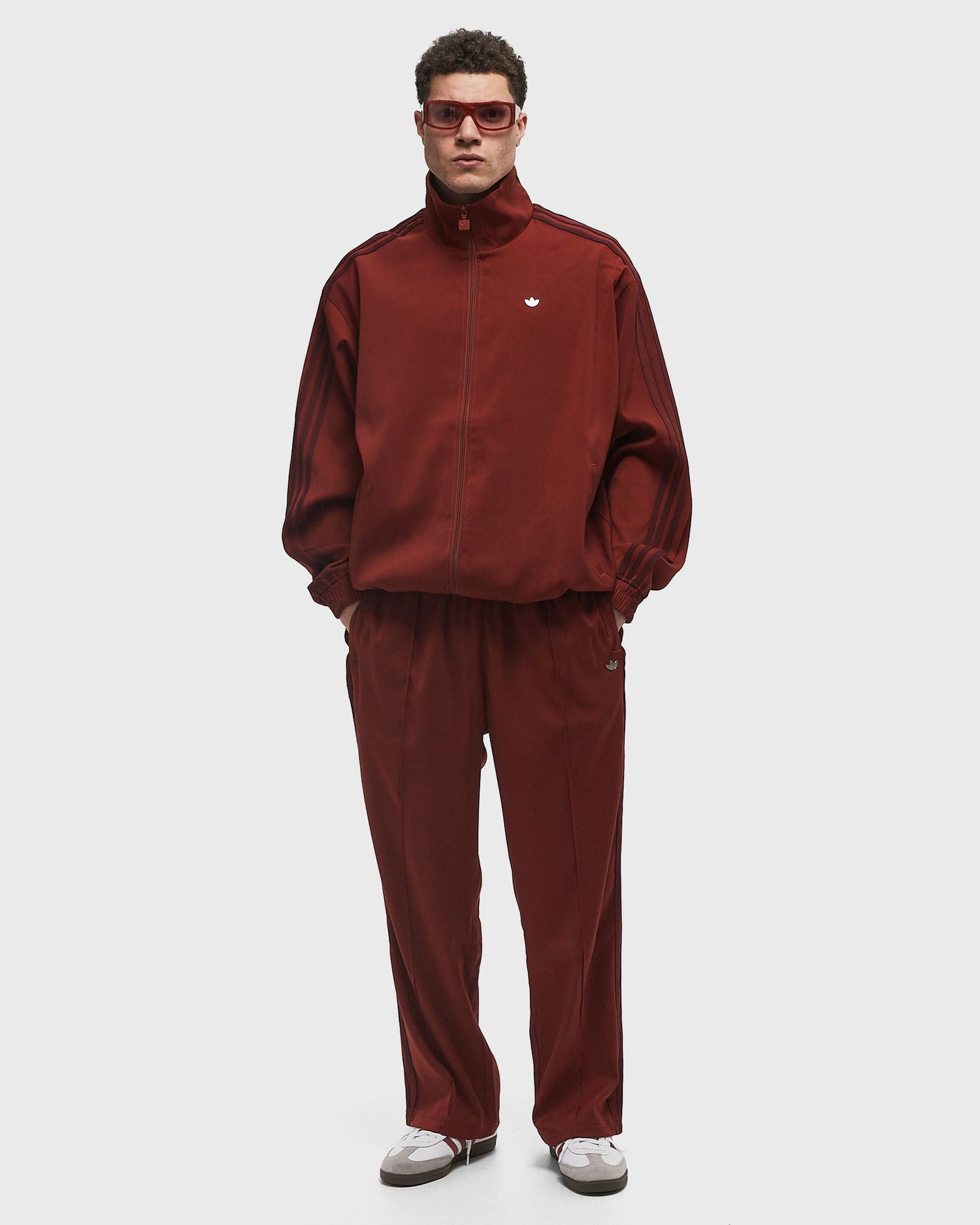 Tepláky adidas Originals Adidas Baggy Track Pants XL Hnedá | JM3583, 1