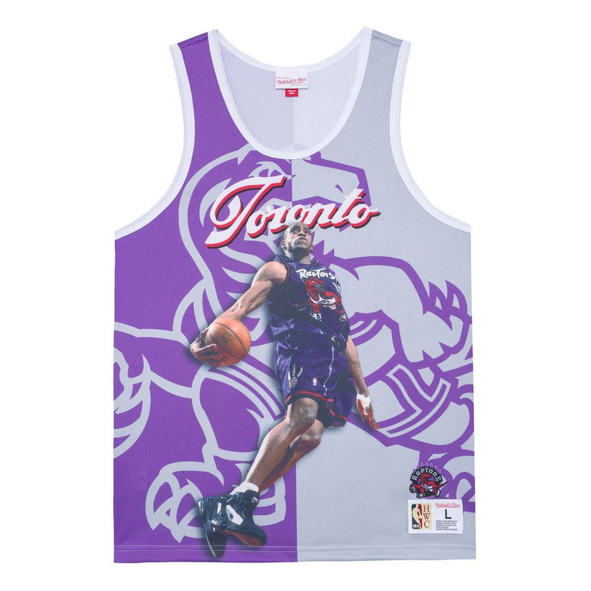 Dres Mitchell & Ness Toronto Raptors Basketball Swingman Jersey Fialová | TMTK3207-TRAYYVCAPRGY