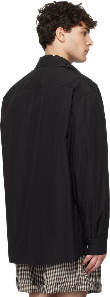 Košeľa Marni Marni Crinkled Nylon Blend Overshirt Čierna | CUMU0333SW UTP786, 2