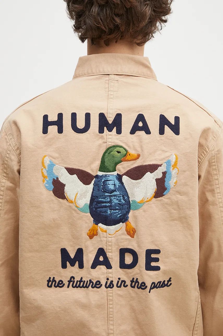 Washed Duck Coverall Jacket