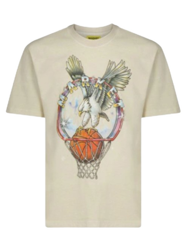 Tričko MARKET Dunking Eagle Tee Béžová | 399001074