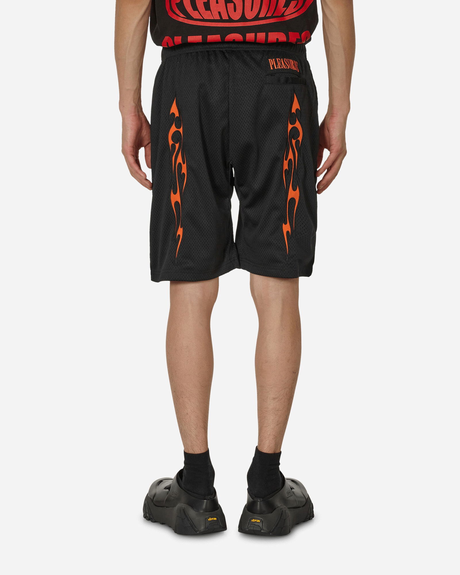 Flame Mesh Shorts